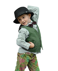 Image showing Kid dancing