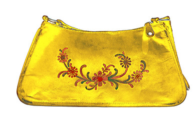 Image showing Floral handbag