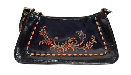 Image showing Floral handbag