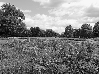 Image showing Gardens in Stuttgart Germany