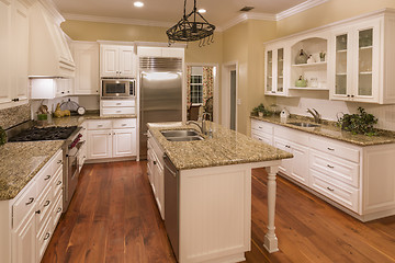 Image showing Beautiful Custom Kitchen Interior