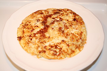 Image showing Tortilla - Spanish omelette