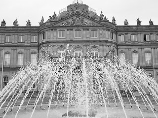 Image showing Neues Schloss (New Castle), Stuttgart