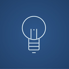 Image showing Lightbulb line icon.