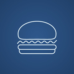 Image showing Hamburger line icon.