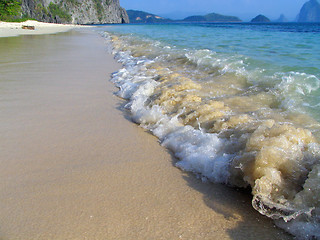 Image showing Pristine tropical beach