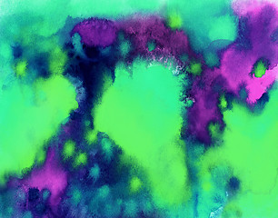 Image showing Abstract watercolor background