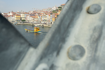 Image showing EUROPE PORTUGAL PORTO RIBEIRA PONTE DE DOM LUIS