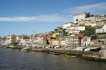 Image showing EUROPE PORTUGAL PORTO RIBEIRA OLD TOWN DOURO RIVER