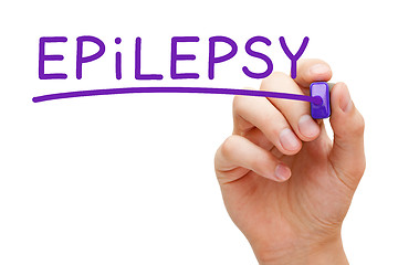 Image showing Epilepsy Purple Marker