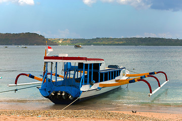 Image showing catamaran boat, Bali Indonesia