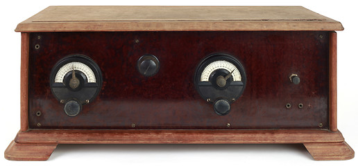 Image showing Wooden Radio Cutout