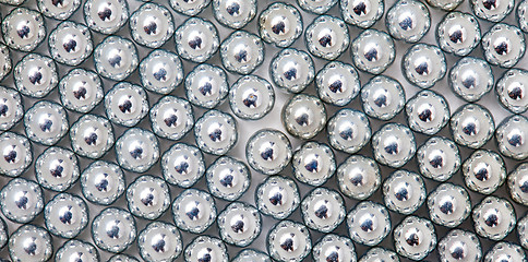 Image showing shiny balls background