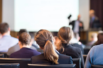 Image showing Audience in the lecture hall.