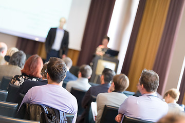 Image showing Audience in the lecture hall.