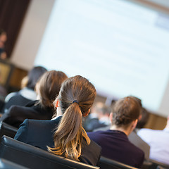 Image showing Audience in the lecture hall.