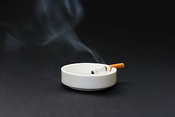 Image showing Lit cigarette