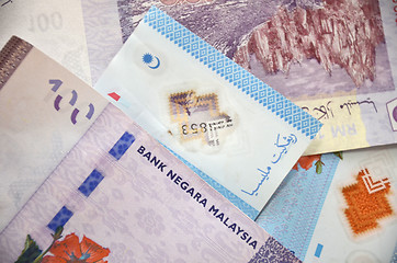 Image showing Malaysia bank notes