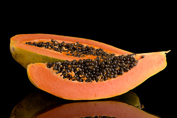 Image showing Fresh and tasty papaya