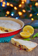 Image showing Delicious cranberry tart