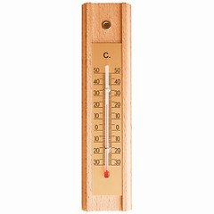 Image showing  Thermometer for air temperature vintage