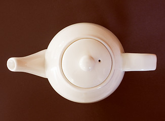 Image showing Retro look Tea pot