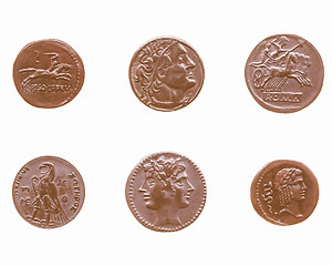 Image showing  Ancient coins vintage