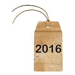 Image showing Tag label 2016