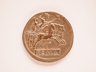 Image showing  Old coin vintage