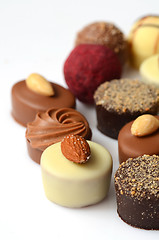 Image showing Chocolate bon bons