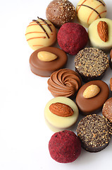 Image showing Chocolate bon bons