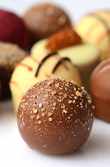 Image showing Chocolate bon bons