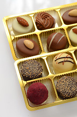 Image showing Chocolate bon bons