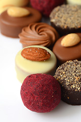 Image showing Chocolate bon bons