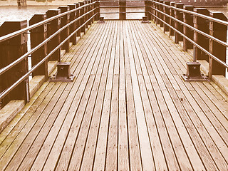 Image showing  Deck pier vintage