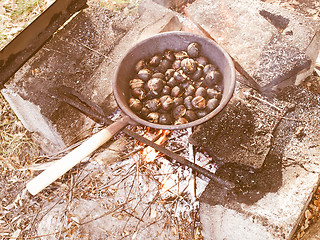 Image showing Retro looking Barbecue picture