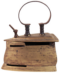 Image showing Old Cooper Iron Cutout