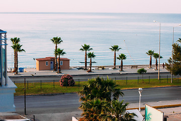 Image showing Coast of Antalya in Turkey, Konyaalti