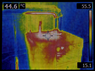 Image showing Heat Dissipation Thermal Image