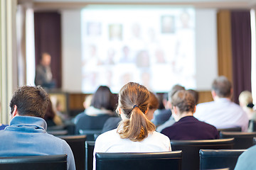 Image showing Audience in the lecture hall.