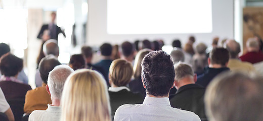 Image showing Audience in the lecture hall.