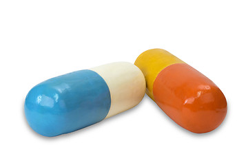 Image showing Two Pills