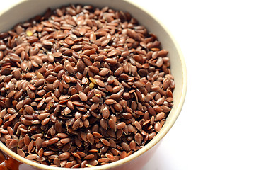 Image showing Organic Flax seed