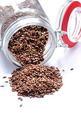 Image showing Organic Flax seed