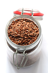 Image showing Organic Flax seed