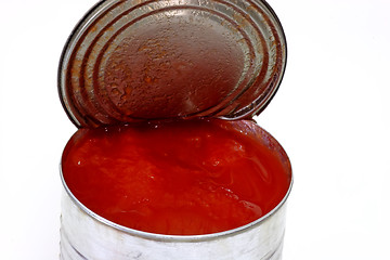 Image showing Tomatoes in a can