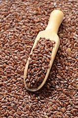 Image showing Organic Flax seed