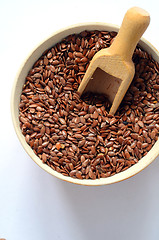 Image showing Organic Flax seed