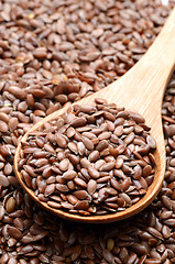 Image showing Organic Flax seed