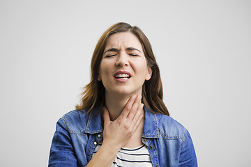 Image showing Sore throat